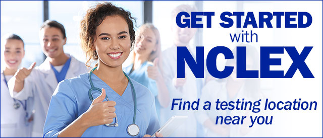 Get Started with NCLEX - find a testing location near you